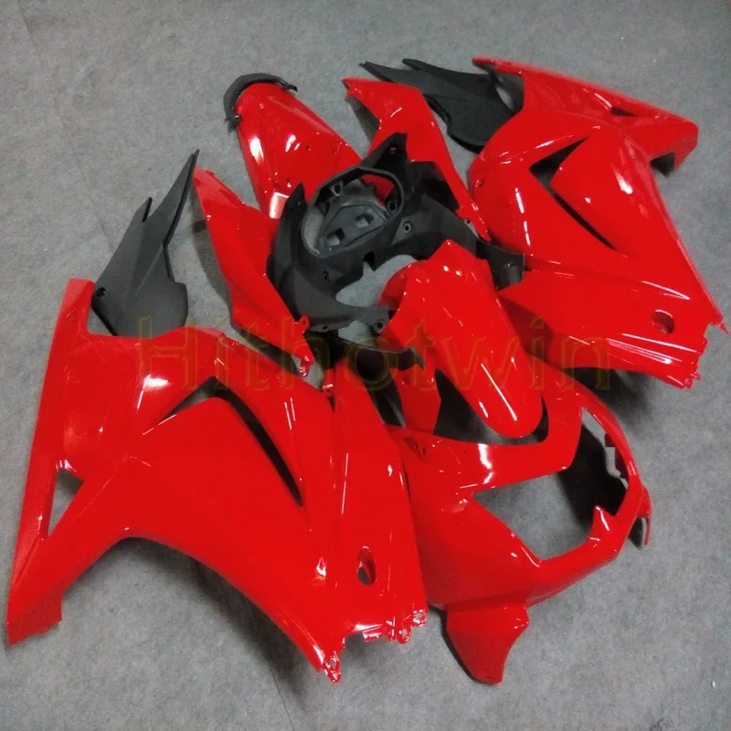 Custom+Screws Injection mold red motorcycle fairings for EX250 2008 2009 2010 2011 2012 250R Custom+Screws Injection mold red motorcycle fairings for EX250 2008 2009 2010 2011 2012 250R
