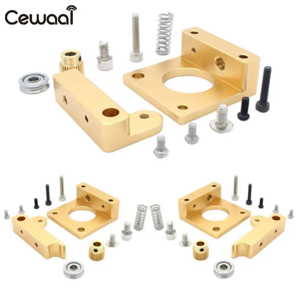Cewaal MK8  Remote Extruder Portable Durable 1.75mm All-Metal Computer Accessories for Bowden Extruder 3 Type