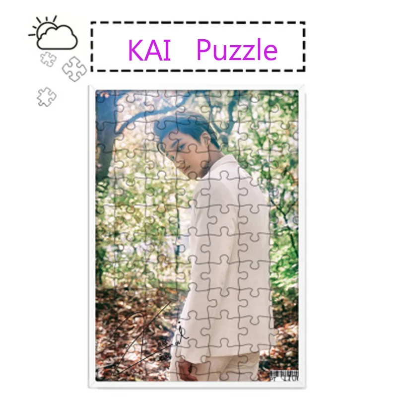 1 5 мм Толстая головоломка EXO PLANET 4 альбом EyXion в Макао KAI Puzzle Together Bangtan подарок для
