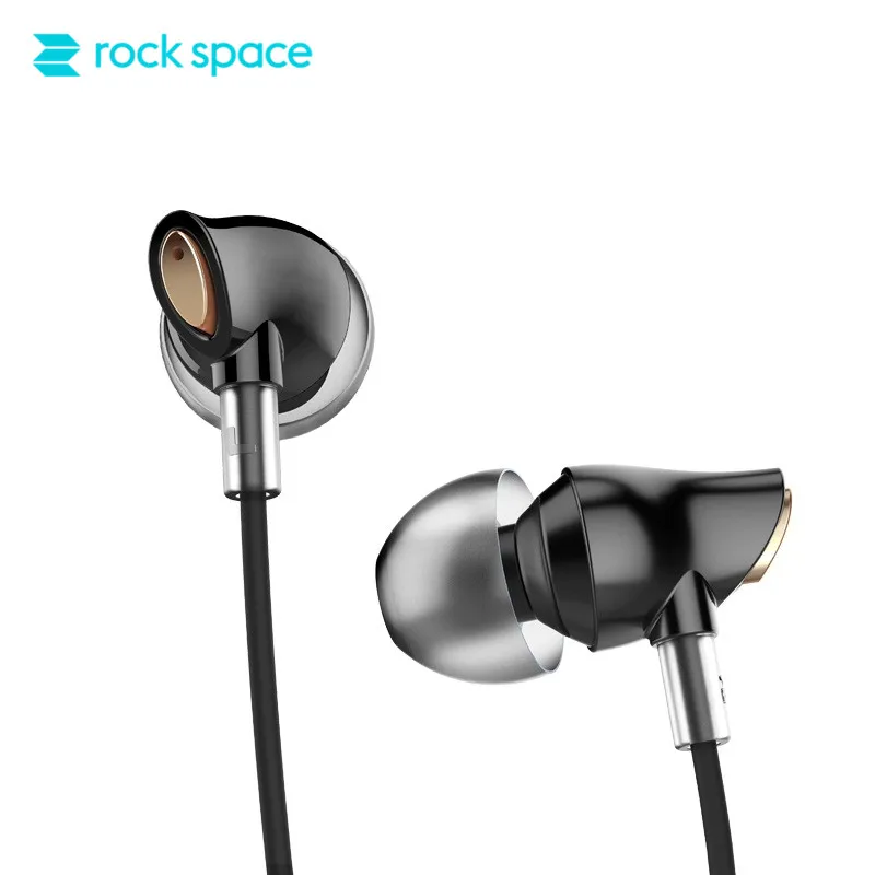 ROCKSPACE Zircon Stereo Earphone Quality Sound Earbud for iPhone In Ear Earphones Hands Free Headset with