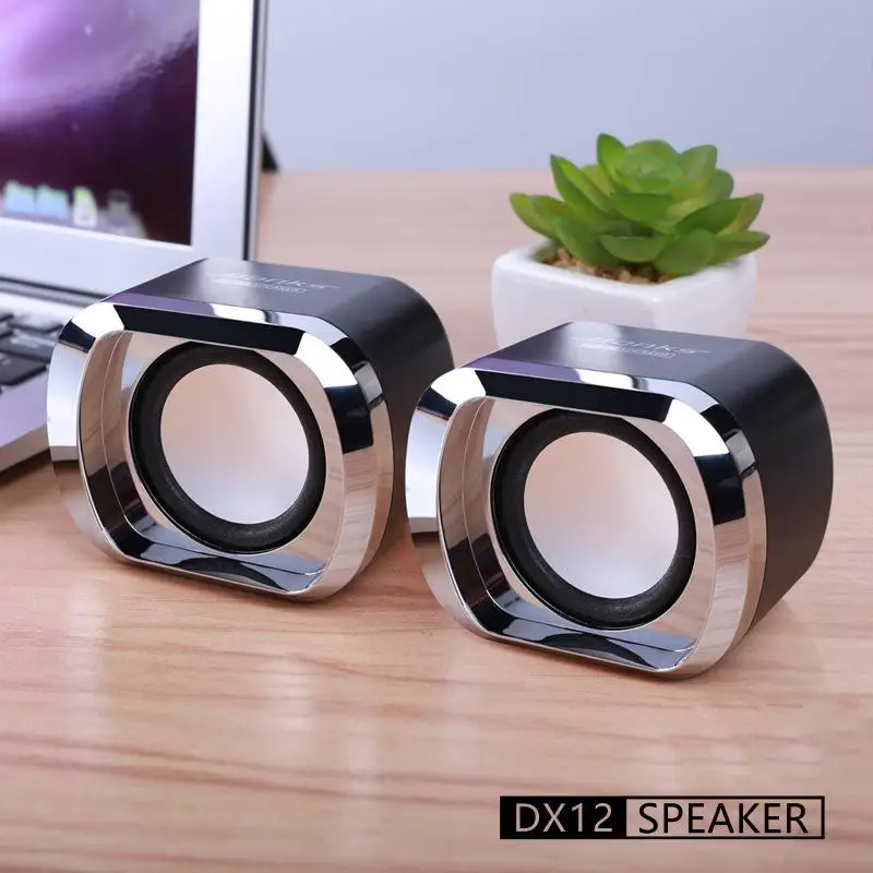 HobbyLane Mini Computer Speakers USB AUX Jack 3.5mm PC Desktop Laptop Stereo Wired Sound Subwoofer Computer Speakers d29