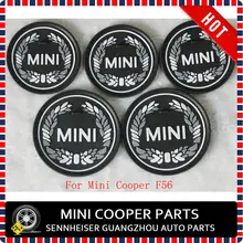 Фирменная Новинка силикагель Материал laurel цветок Стиль Нескользящие Pad для подстаканник mini cooper F56 автомобиля(5 шт./компл