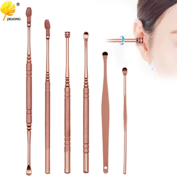

6pcs Acne Ear Extrusion Tool for Black Spots Ear removal tool for removing black spots Black Point Ear Remover