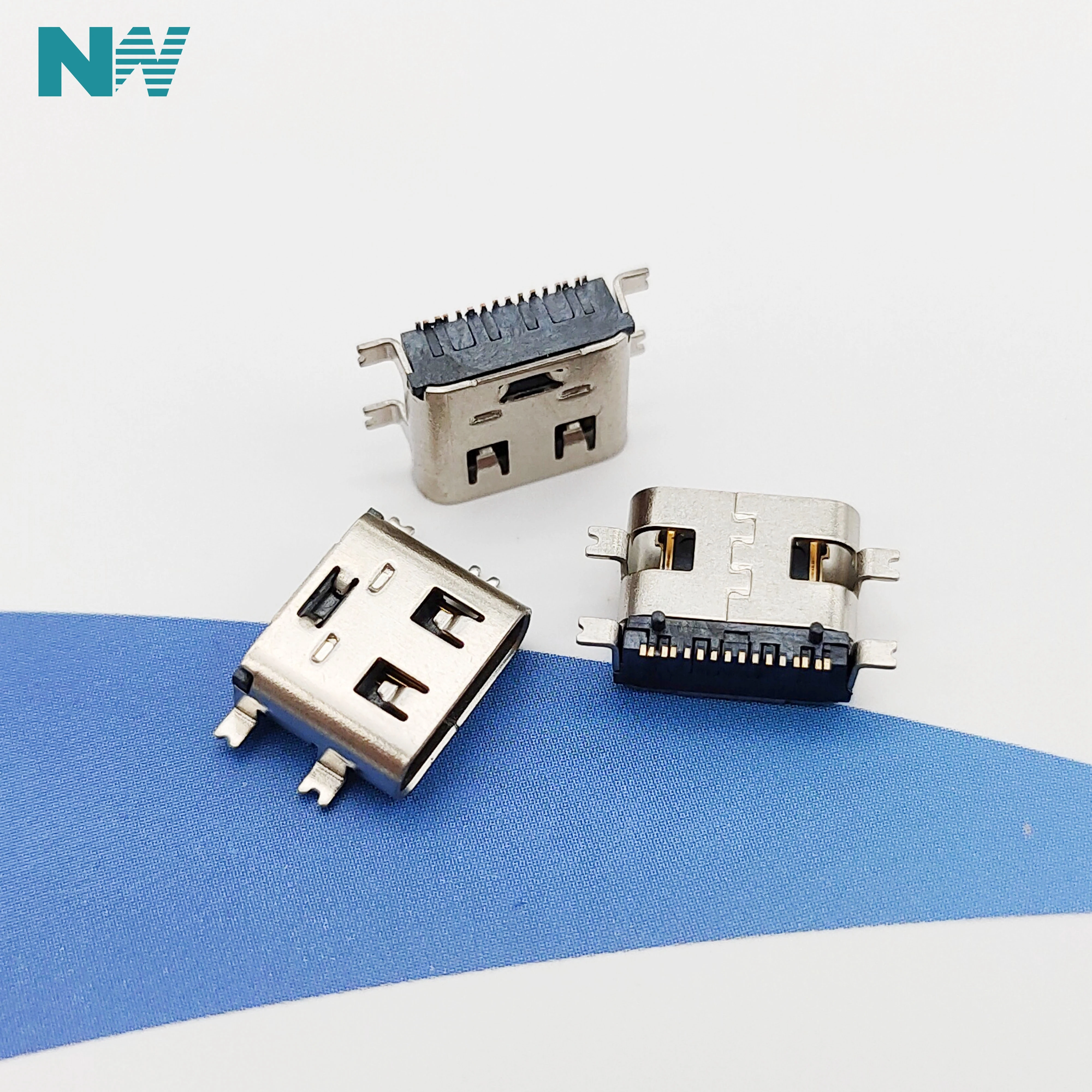 50 шт. Micro Usb разъем для зарядки Type C 3 1 Тип 16P данных|Соединители| |