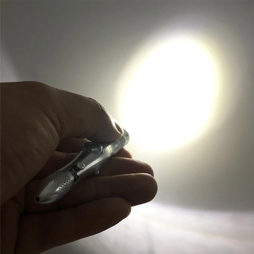 Goede Defensie Tactische Pen Stress Reliever Reducer Angst Gyro Verlichting Voor Glas Breaker Apparaat Survival Pen zelfverdediging Shocker