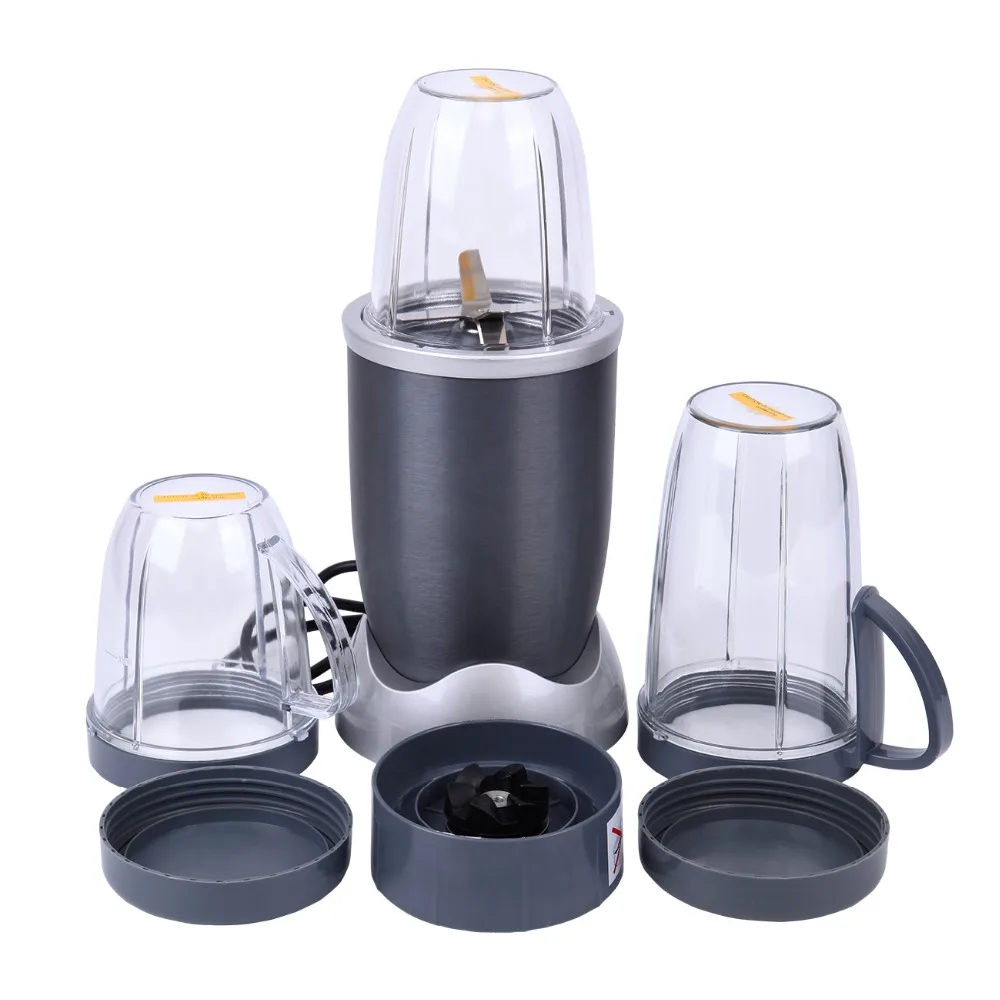 

Ship from USA) Portable Blender Food Processor Mixer Juicer Smoothie Ice Crush Maker 600W