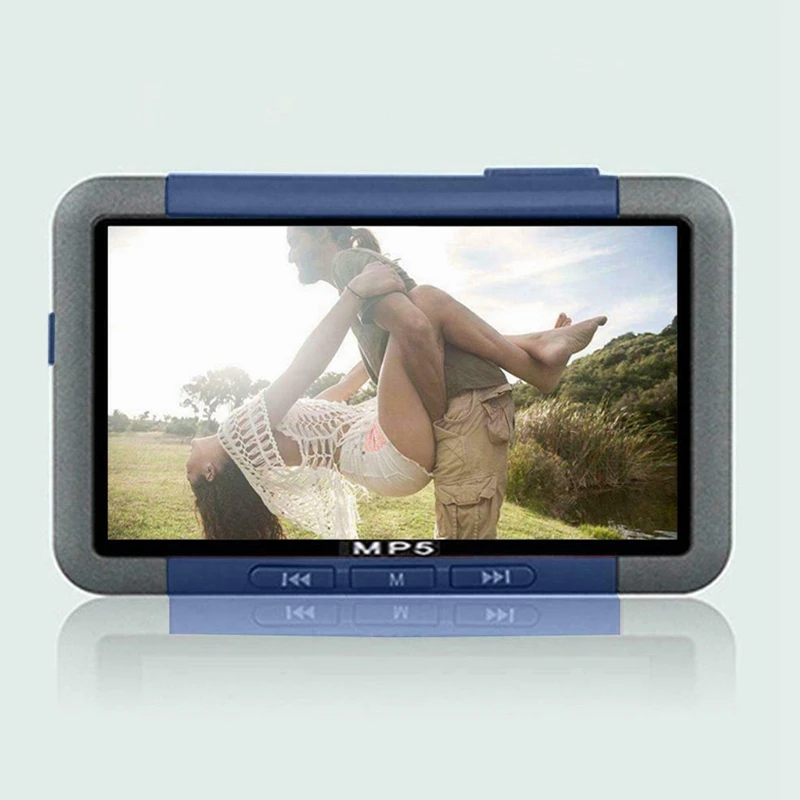 Mp5 видео музыкальный медиаплеер 16 ГБ 3 дюйма 720P ЖКД пресс-экран Fm радио синий пластик