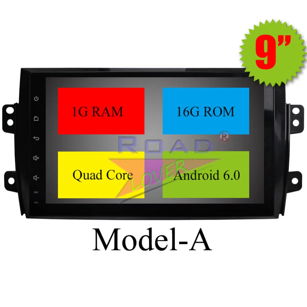 Flash Deal TOPNAVI Android 6.0 2G+32GB 9" Car PC Media Center Player For Suzuki SX4 Stereo GPS Navigation Auto Radio MP4 NO DVD Two Din 3G 7