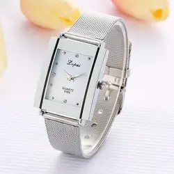Модные прямоугольный браслет часы для женщин часы Роскошные хрустальные женские часы для женщин часы reloj mujer relogio feminino