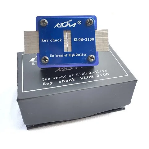 

Locksmith Tools Klom Key Check/Blank Key Slot checker KLOM-3100