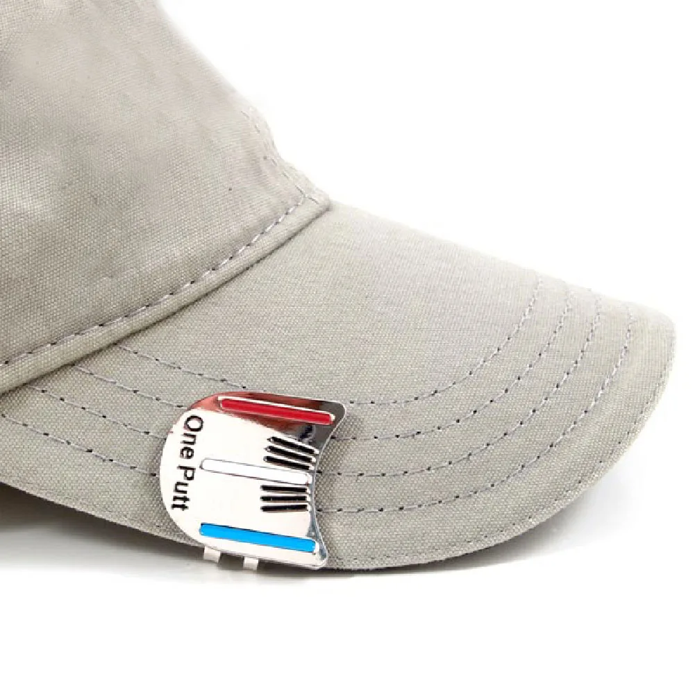 قبعة الغولف قبعة كليب الكرة المغناطيسية كليب جودة عالية أدوات جولف اكسسوارات سبيكة غولف محاذاة تهدف