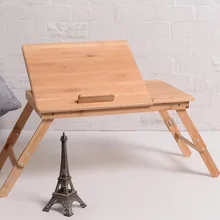 SUFEILE ноутбук Стенд Многофункциональный складной столик для ноутбука Бамбуковый стол диван-кровать лоток регулируемый портативный Рабочий стол для ноутбука D5