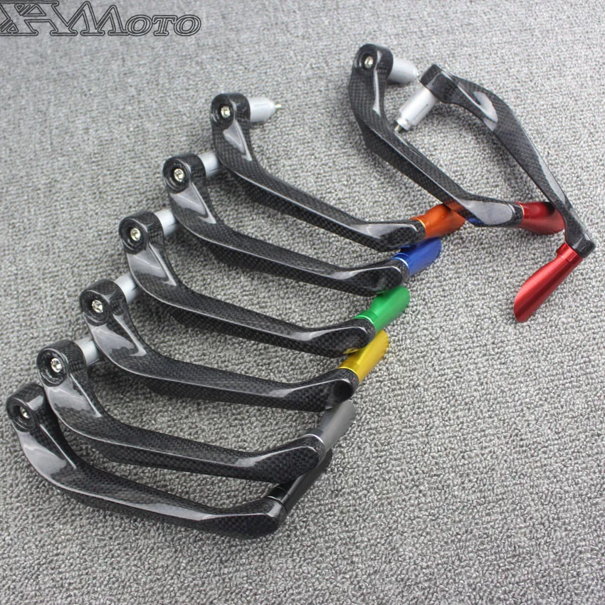 Carbon Brake Clutch Levers Protector Guard For SUZUKI GSXR1000 GSX R750