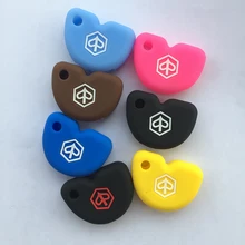 ZAD силиконовый чехол для ключа мотоцикла Vespa GTS300 946 LX150 Enrico Piaggio 125 150 fly RA1 3vte Gts 200 креативный ключ для двигателя