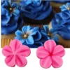 Hot 2 Pcs\set Plum Petal Flower Leaf Veiner Silicone Mould Wedding party Cake Decorating tools Fondant Mold T0849 ► Photo 1/6