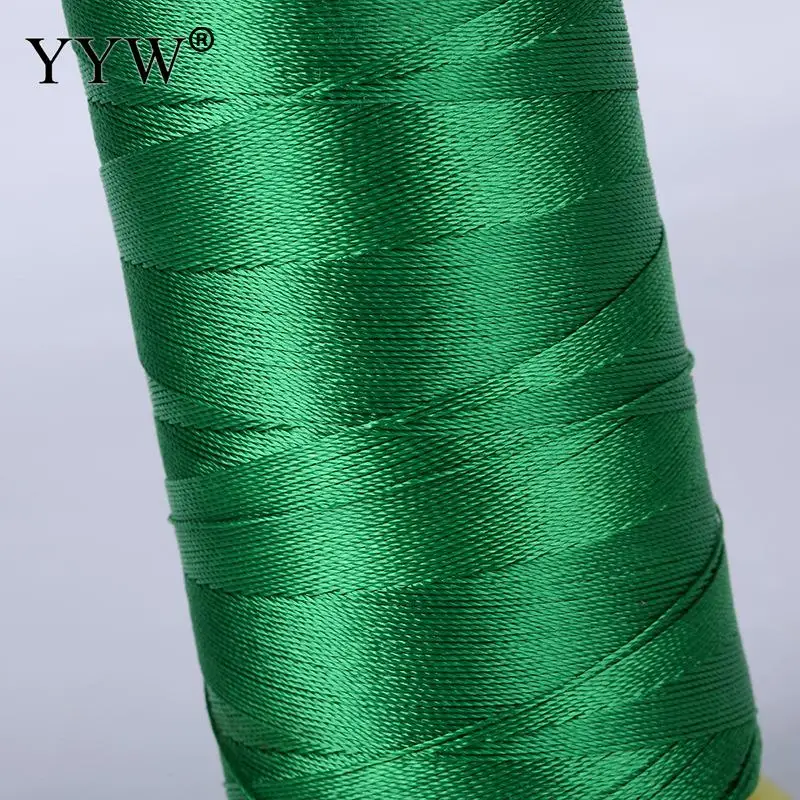 YYW 1,5 мм Набор для изготовления ювелирных украшений вручную шнур нить шелковая нить для бисера Жемчужная Нить 100 м Катушка нейлоновый шнур провод бижутерия нить