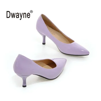 

Big Size Women's Shoe 6cm High Heels Pumps AM270 Party Shoes For Women PU Wedding Shoes A05-1