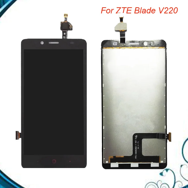 

New LCD For ZTE Blade V220 LCD Display and Touch Screen Screen Digitizer Assembly For ZTE Blade V220 Mobile Accessories