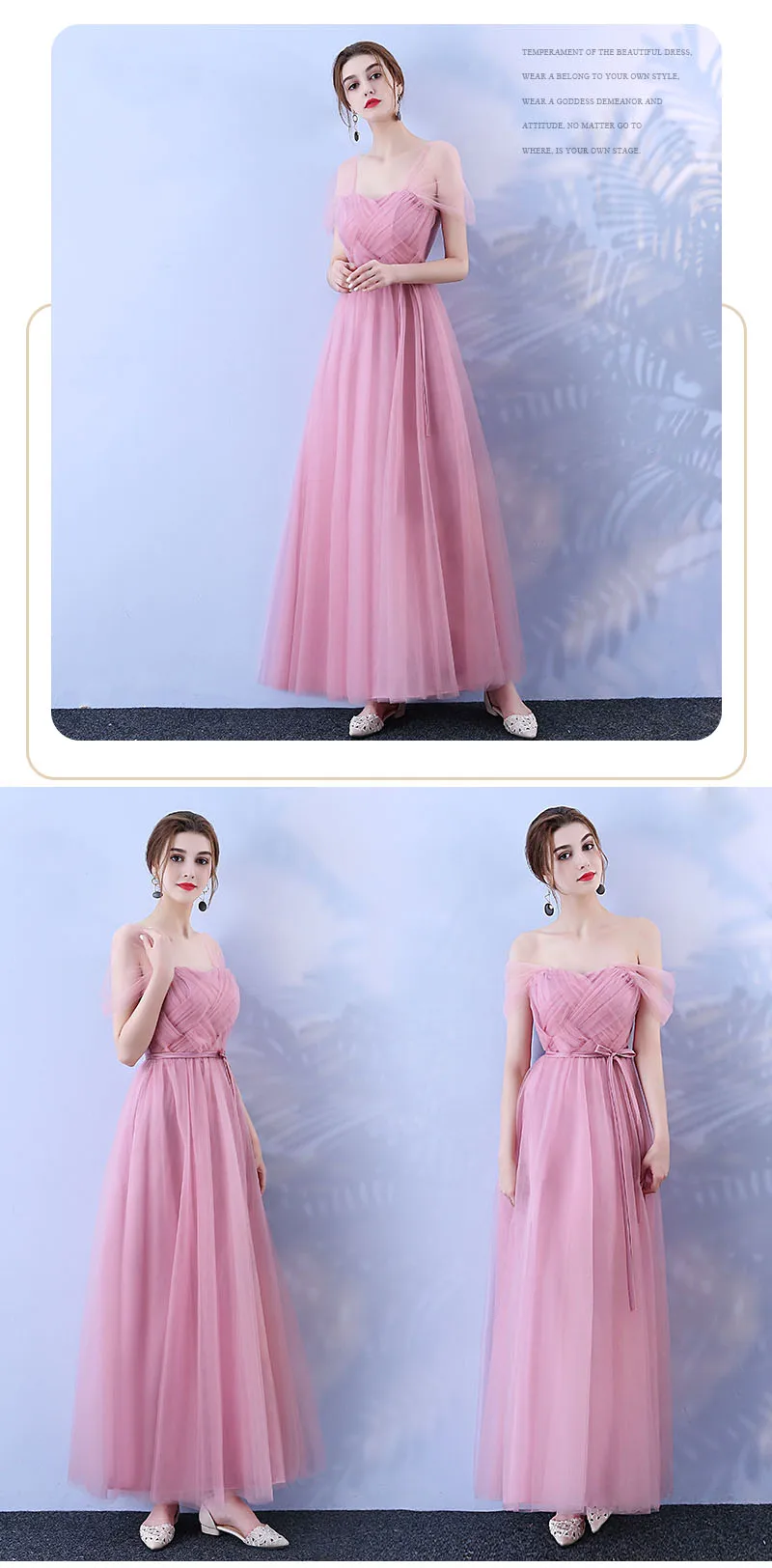 Women Bridesmaid Prom Dress (3)