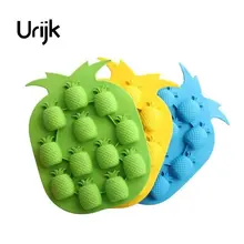 Urijk 1 шт. цвет случайный DIY силиконовые Ананас кубики льда фруктовые кубики льда формы для льда инструменты для мороженого