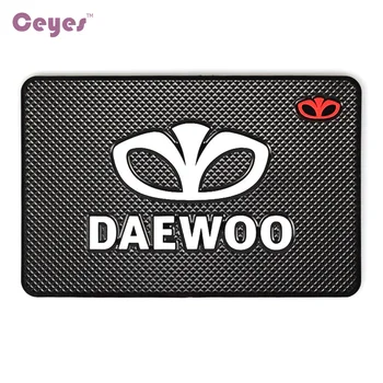 

Ceyes Car Styling Car Logo Mat Fit For Daewoo Winstom Espero Nexia Matiz Lanos Car-Styling Sticker Auto Interior Accessories 1pc
