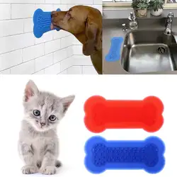 Pet для ванной игрушка фиксированной всасывания чаша уход за домашними животными чаша для ванны обучение дозатор корма
