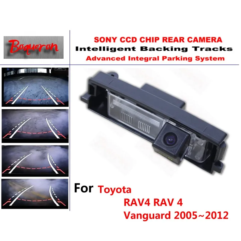for Toyota RAV4 RAV 4 Vanguard 20052012 CCD Car Backup Parking Camera Intelligent Tracks