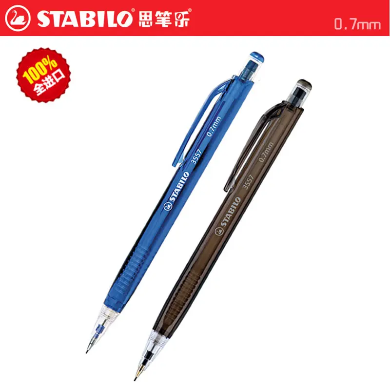 Stabilo pen 3557 /3555 прозрачный механический карандаш 0 7/0 5 коррекция треугольника|pencil