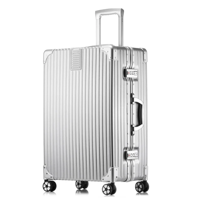 

KAWEIDA 20"24"26"29 inch Aluminum frame+pc travel luggage carry on box pull rod suitcase trolley suitcase rolling luggage
