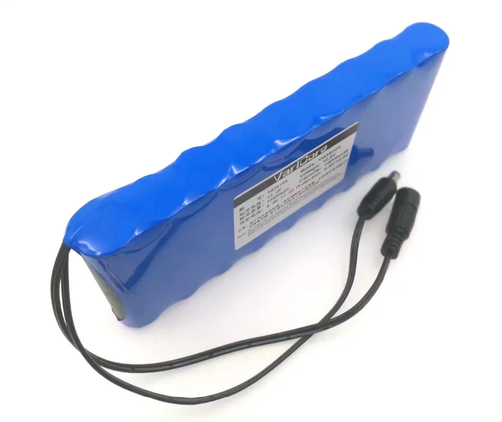 12 v 9.8Ah 9800mAh 18650 перезаряжаемые батареи 12V литий-ионный аккумулятор Защитная плата CCTV монитор батарея