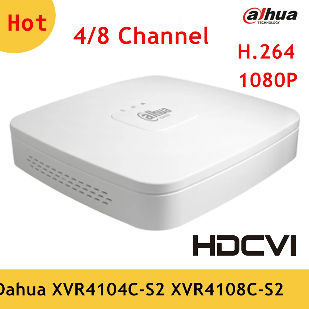 Dahua 4 Channel 8 Channel XVR Penta brid 720P Smart 1U Digital Video