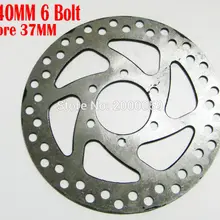 140 мм 6 Болт Core с ультратонкой оправой 37 мм тормозного диска ротора Велоспорт велосипед карманный мини-велосипед 47cc 49cc 2 тактный квадроцикл atv