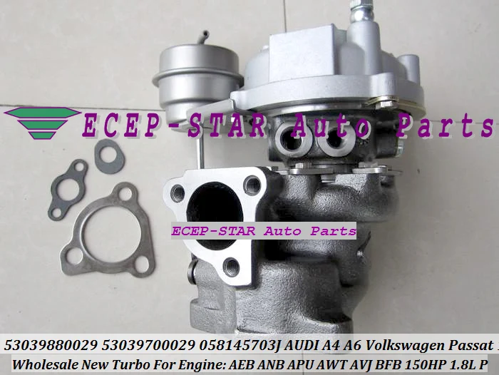 K03 53039880029 53039700029 058145703J Turbo Turbocharger For AUDI A4 A6 VW VOLKSWAGE Passat 1.8T AEB ANB APU AWT AVJ BFB 150HP (5)