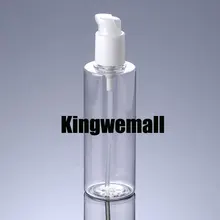 300 шт/партия 250 мл пластиковая емкость для лосьона бутылка с белым Пресс-насосом для косметической упаковки FTK30