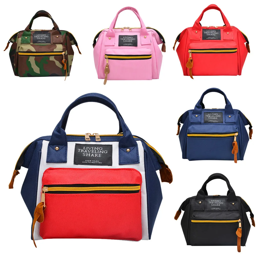 

Women Men Fashion Leisure Personality Shoulder Multifunctional Backpacks Bags Magnetic Snap Pure Color Dacron Backpack Mar 27