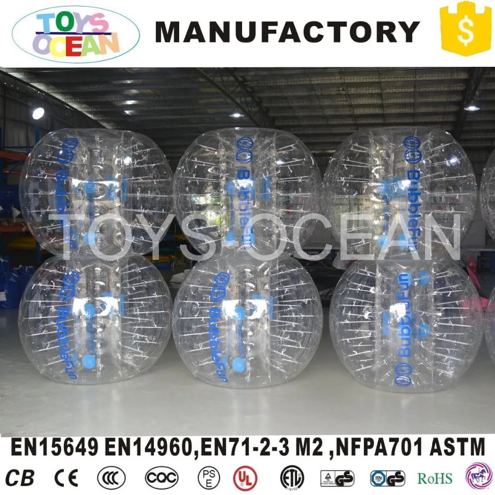 

exciting crazy inflatable clear buddy bumper ball