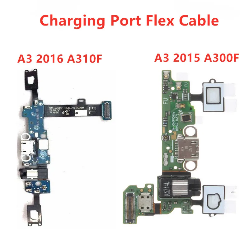 Usb зарядный гибкий кабель с микрофоном для samsung Galaxy A5 / SM-A510F A500F A3 A300F A7 A700F зарядное устройство Порт лента