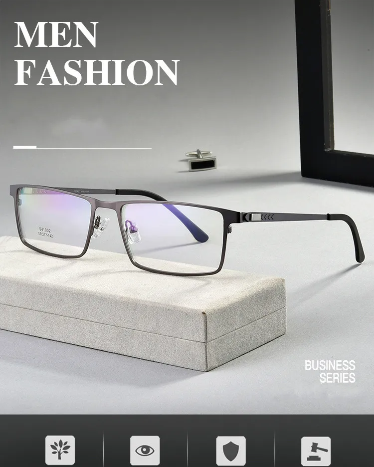 Titanium Glasses Frame Men Eyeglasses Frames Prescription Optics Glasses Frame