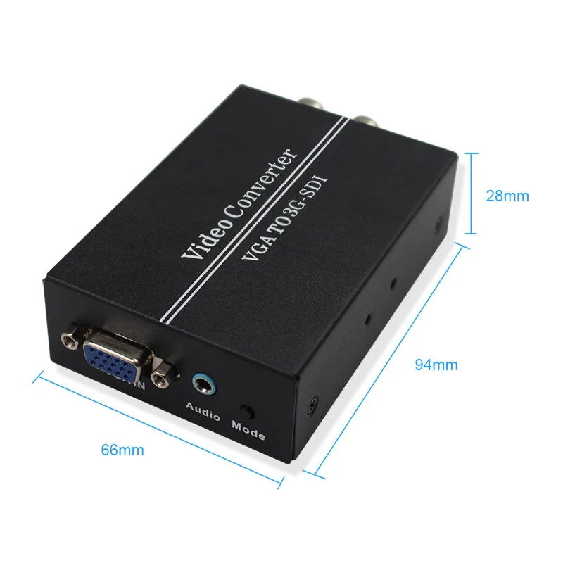  VGA+AUDIO TO HD SD 3G SDI Converter for PC SDI Monitor