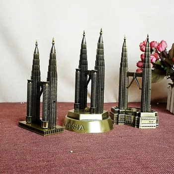 

The United States New York Tourism Memorial Gemini Building forever commemorative plating work fine twin tower model home decor