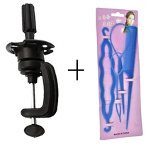 Регулируемый тренировочный зажим для головы, манекен, держатель для головы, инструмент для парика, подставки для салонов, наращивание волос, инструменты для красоты, держатель для парика