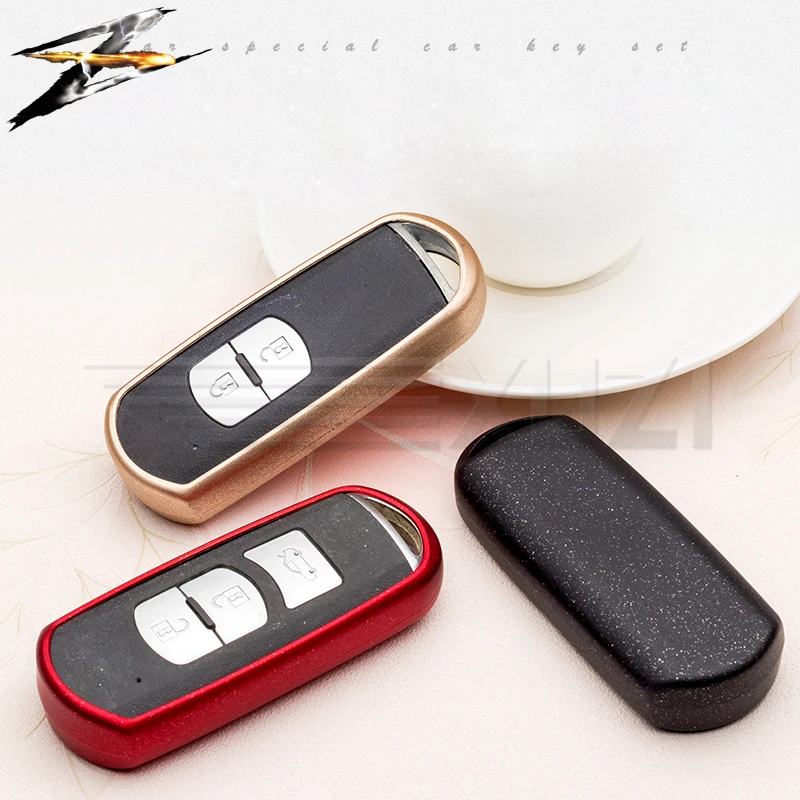 

TPU Car Key Bag Shell Cover Shell Key Case For Mazda 2 3 6 CX5 CX7 CX-4 CX9 ATENZA Axela 323 626 Family Accessories Wallet Key