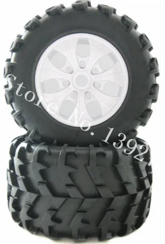 Special Offers 4pcsRC Rubber Tires Tyre Rim Wheel For RC 1/8 HSP Hobby Tyranno 150*80mm Hexagon adapter 17mm Monster Truck Remote Control Car Special Offers 4pcsRC Rubber Tires Tyre Rim Wheel For RC 1/8 HSP Hobby Tyranno 150*80mm Hexagon adapter 17mm Monster Truck Remote Control Car