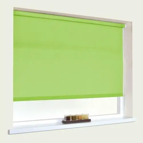 Free shipping New 100 Blackout Green Roller Shadesin Blinds, Shades