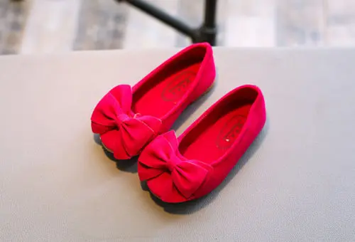 Летняя милая детская одежда для малышей для девочек туфли с бантиком для принцессы детская одежда для девочек Повседневное тонкие туфли, мягкая обувь без шнуровки - Цвет: Rose red