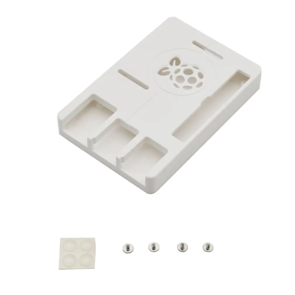 

E559cm x 7cm x 2.5cm Clear ABS V8 Case Box Protective Enclosure Box Shell with Screws for Raspberry Pi Model B