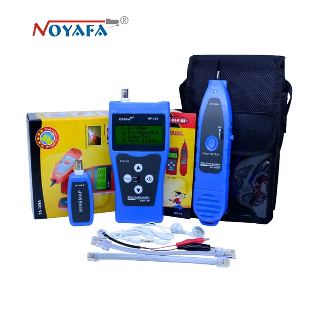 $US $43.57  NF-308 Multipurpose Network Cable Test Hunting wire sorting cable length test 5E 6E cable coaxial R