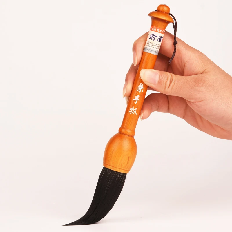 Traditional Chinese Calligraphy Writing Brushes Pen Woolen Hair Hopper