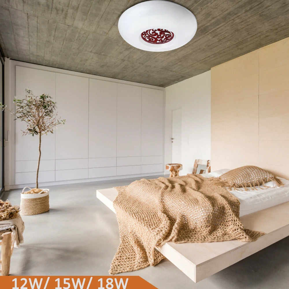 Китайский светодиодный потолочный круглая Светодиодная панель лампа для гостиной светильник для спальни 18 Вт