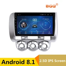 9″ Android 8.1 Car DVD Video Player GPS For Honda Fit/Jazz 2002-2007 left driver car radio stereo navigator bluetooth wifi